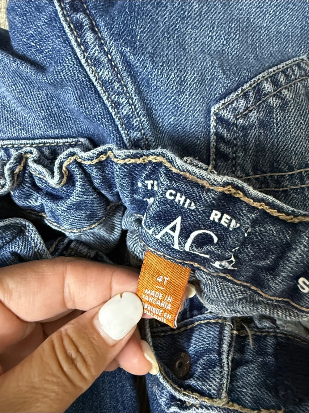 🌟The Children's Place 🌟Blue Kids Denim Jeans, 4T